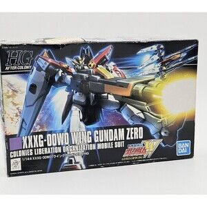 Bandai HG 1/144 XXXG-00W0 Wing Gundam Zero Model Kit NEW SEALED Japan Authentic